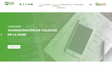 gradesgarden.net screenshot