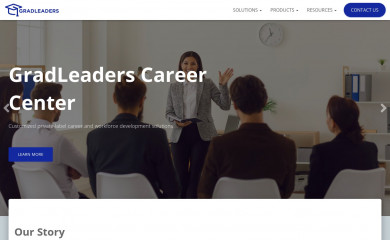 gradleaders.com screenshot