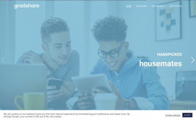 gradshare.co.uk screenshot