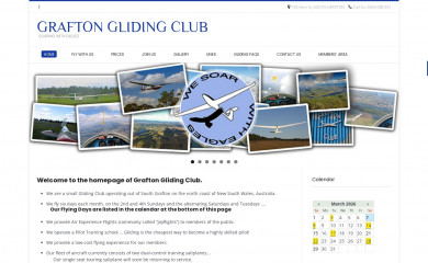 graftongliding.com.au screenshot