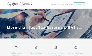 graftonpartners.com.au screenshot