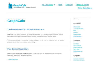 graphcalc.com screenshot