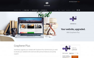 https://www.graphene-theme.com/graphene-plus/ screenshot