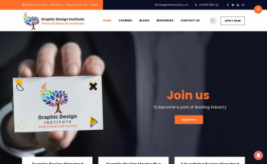 graphic-design-institute.com screenshot