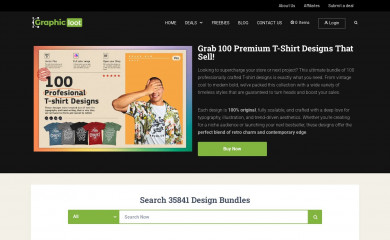 graphicloot.com screenshot