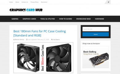 graphicscardhub.com screenshot