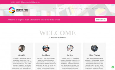 graphicspulse.in screenshot