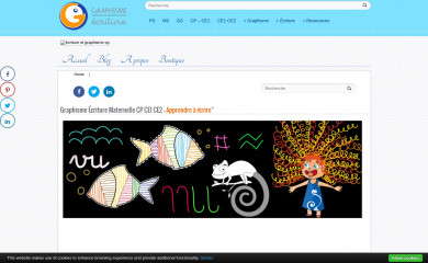 graphisme-ecriture.com screenshot