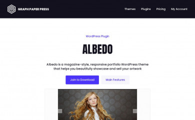http://graphpaperpress.com/themes/albedo/ screenshot