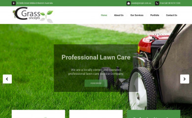 grassconcepts.com.au screenshot