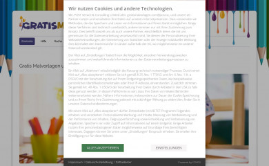 gratismalvorlagen.com screenshot