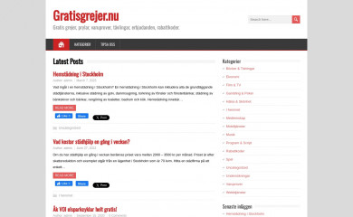 gratisgrejer.nu screenshot