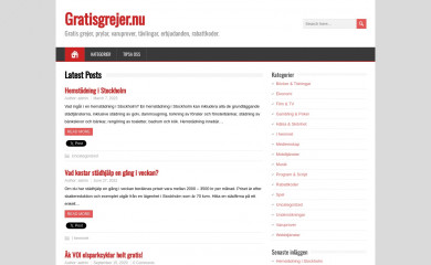 gratisgrejer.nu screenshot