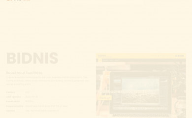 Bidnis screenshot