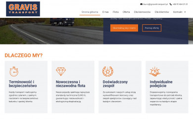 gravistransport.pl screenshot
