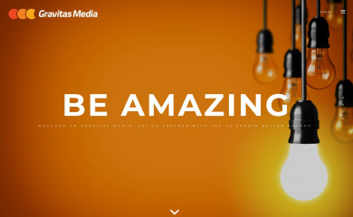 gravitasmedia.com.au screenshot