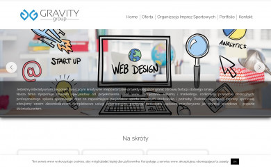 gravitygroup.pl screenshot