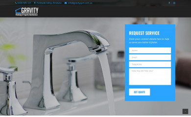 gravityppm.com.au screenshot