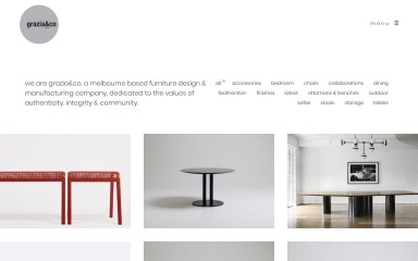 graziaandco.com.au screenshot
