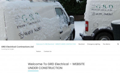 grd-electrical.co.uk screenshot