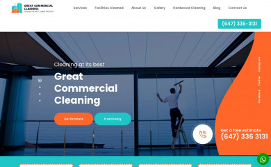 greatcommercialcleaners.com screenshot
