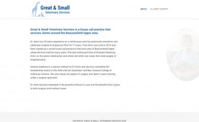 greatandsmall.com.au screenshot
