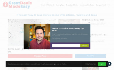 greatdealsmadeeasy.com screenshot