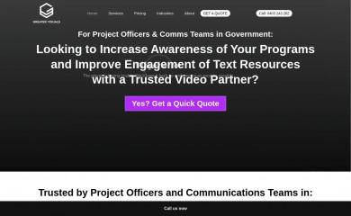 greatervisuals.com screenshot