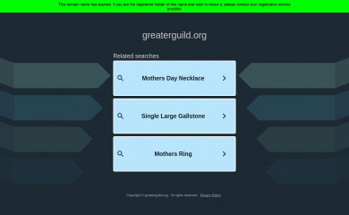 greaterguild.org screenshot