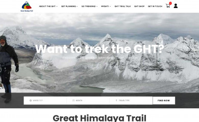 greathimalayatrail.org screenshot