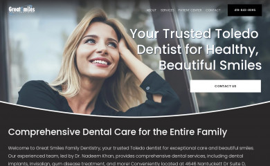 greatsmilesfamilydentistry.com screenshot
