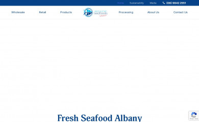 greatsouthernseafoods.com.au screenshot