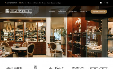 greatspectacles.com screenshot