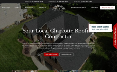 greatstateroof.com screenshot