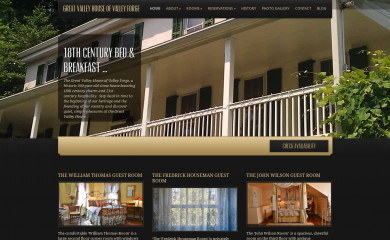 greatvalleyhouse.com screenshot