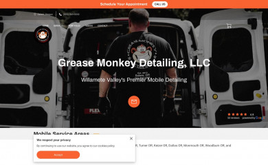 greasemonkeydetailing.com screenshot