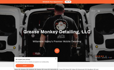 greasemonkeydetailing.com screenshot