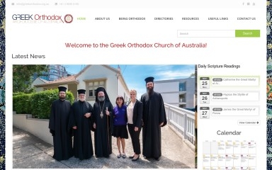 greekorthodox.org.au screenshot