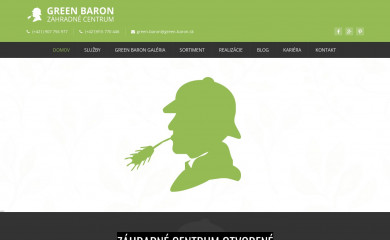 green-baron.sk screenshot
