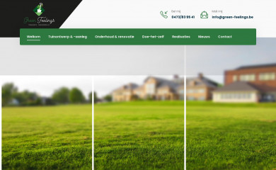 green-feelings.be screenshot