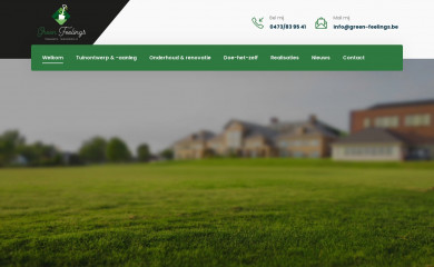 green-feelings.be screenshot