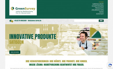green-survey.de screenshot
