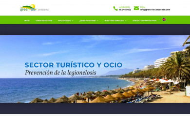green-tecambiental.com screenshot