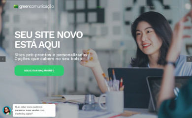 greencomunicacao.com.br screenshot