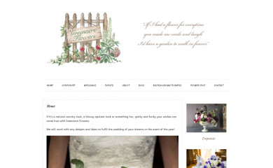 greenacreflowers.co.uk screenshot