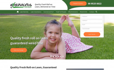 greenacresturfgroup.com.au screenshot