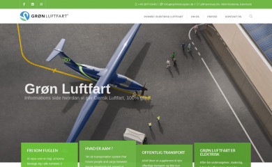 greenaviation.dk screenshot