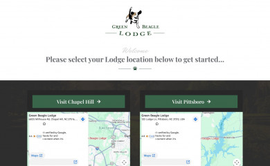 greenbeaglelodge.com screenshot
