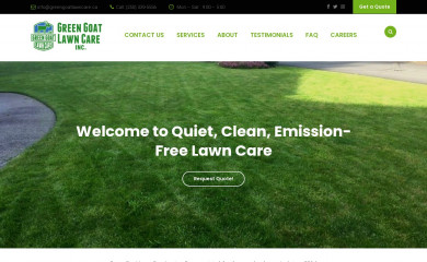 greengoatlawncare.ca screenshot