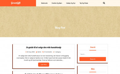 greengift.dk screenshot